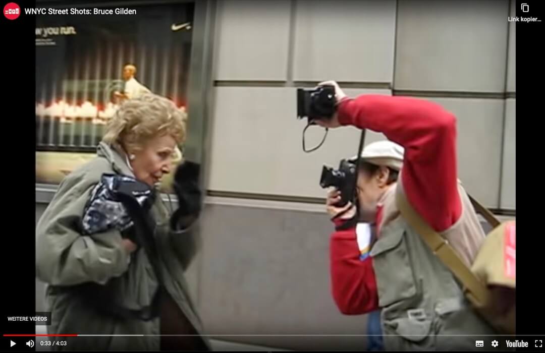 Bruce Gilden WNYC Street Shots