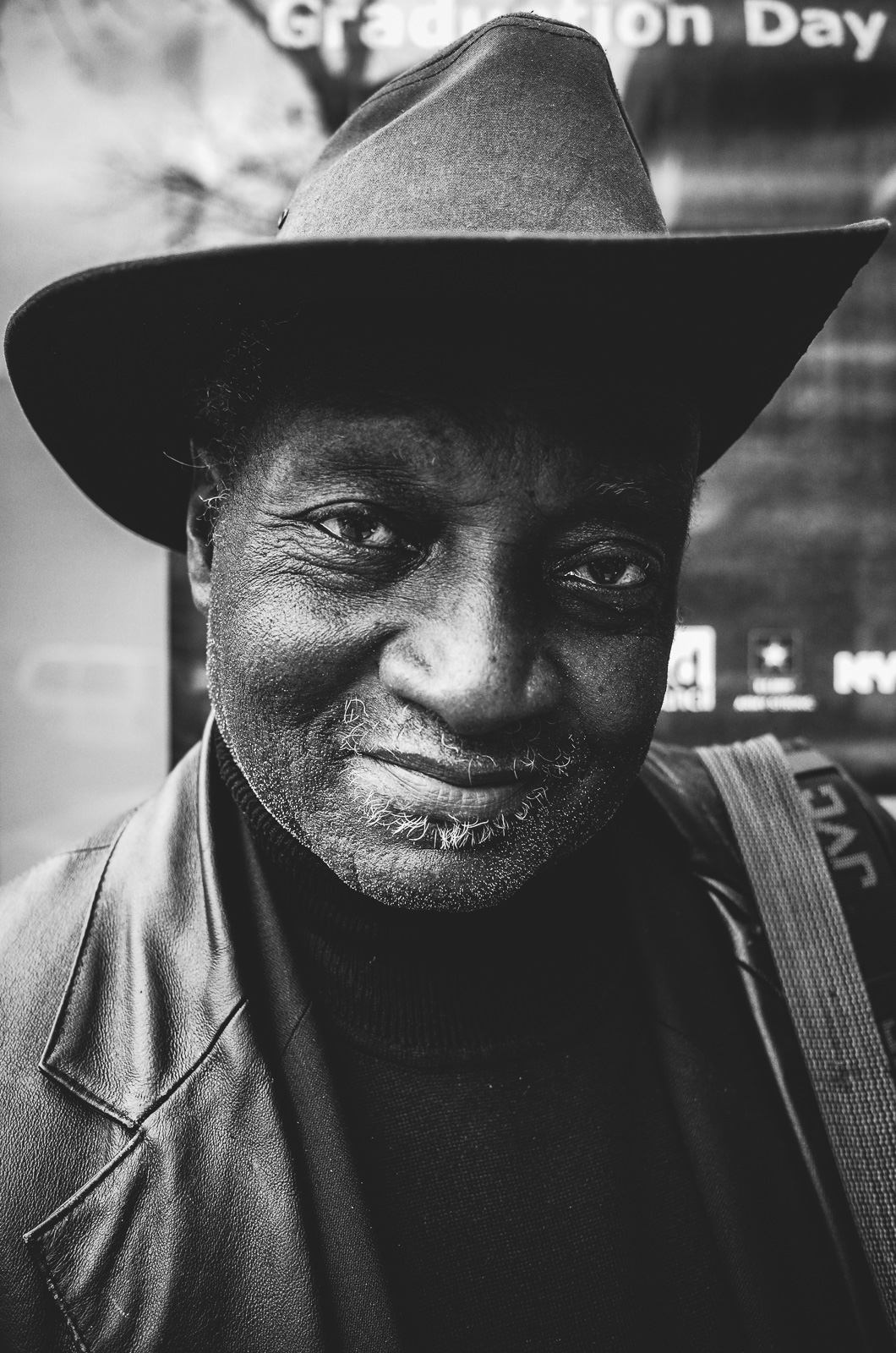 Black and White Portrait of Louis Mendes, famous Polaroid Photographer in New York City