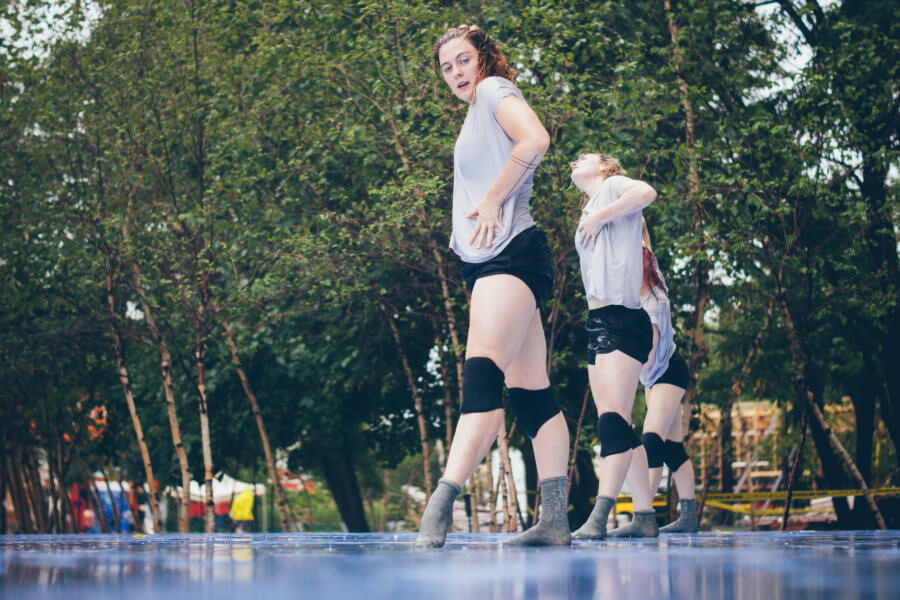 Migrations Performance Suite Dance Festival 2016 in Socrates Sculpture Park New York City