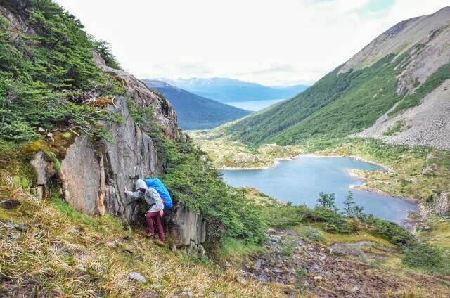 Dientes de Navarino Trekking Laguna del Salto Climbing