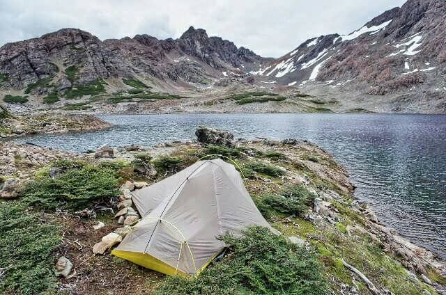 Dientes de Navarino Trekking Laguna Escondida Camping