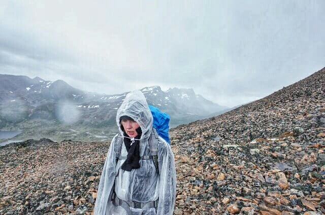 Dientes de Navarino Trekking Ventarron Pass Rain