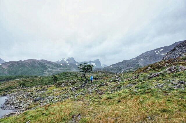 Dientes de Navarino Trekking Mud Field