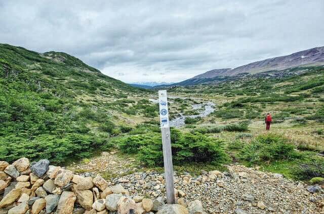 Dientes de Navarino Trekking Marker 29