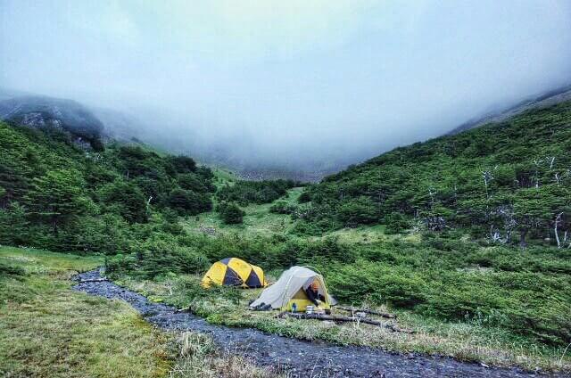 Dientes de Navarino Trekking Laguna de los Guanacos Lower Camping