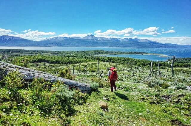 Dientes de Navarino Trekking Beagle Channel Panorama