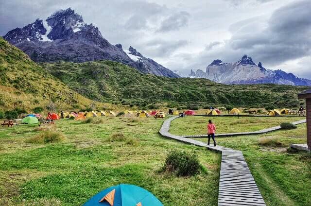 Campamento Paine Grande