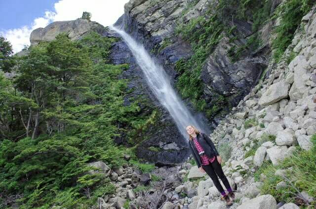 Waterfall Refugio Cuernos