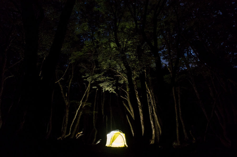 Cerro Castillo Trekking Campamento Neozelandes Night