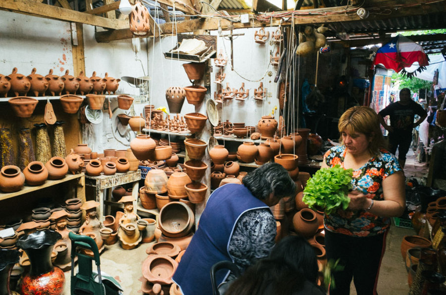 Pomaire Village Pottery Shop