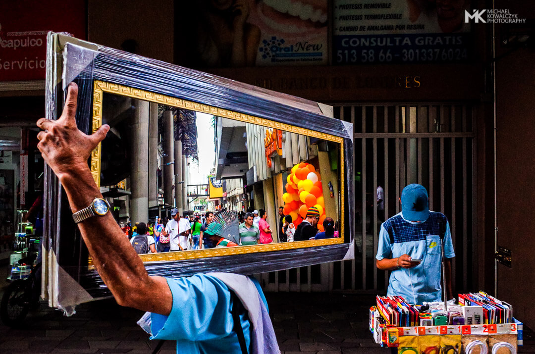 Medellin Mirror Colombia 2019 Michael Kowalczyk Photography